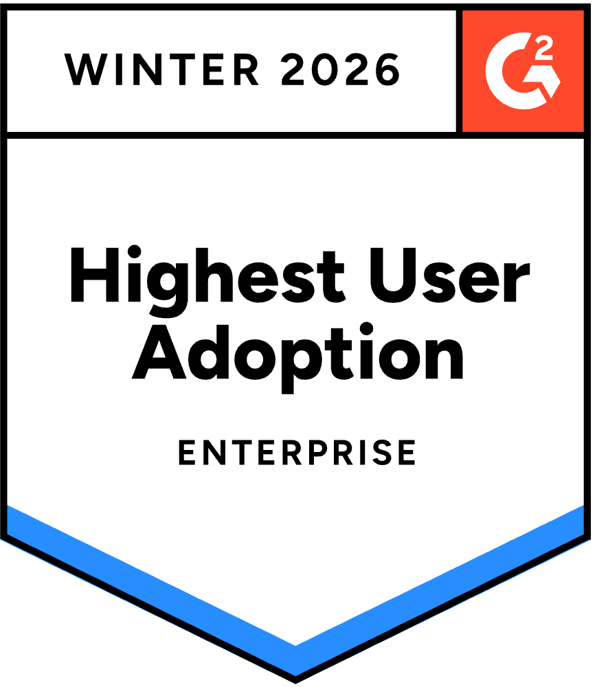 G2 Highest User Adoption